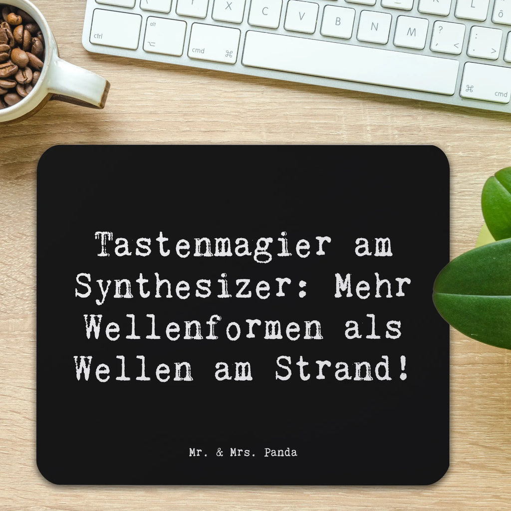 Mauspad Spruch Synthesizer Magie Mousepad, Computer zubehör, Büroausstattung, PC Zubehör, Arbeitszimmer, Mauspad, Einzigartiges Mauspad, Designer Mauspad, Mausunterlage, Mauspad Büro, Instrumente, Geschenke Musiker, Musikliebhaber