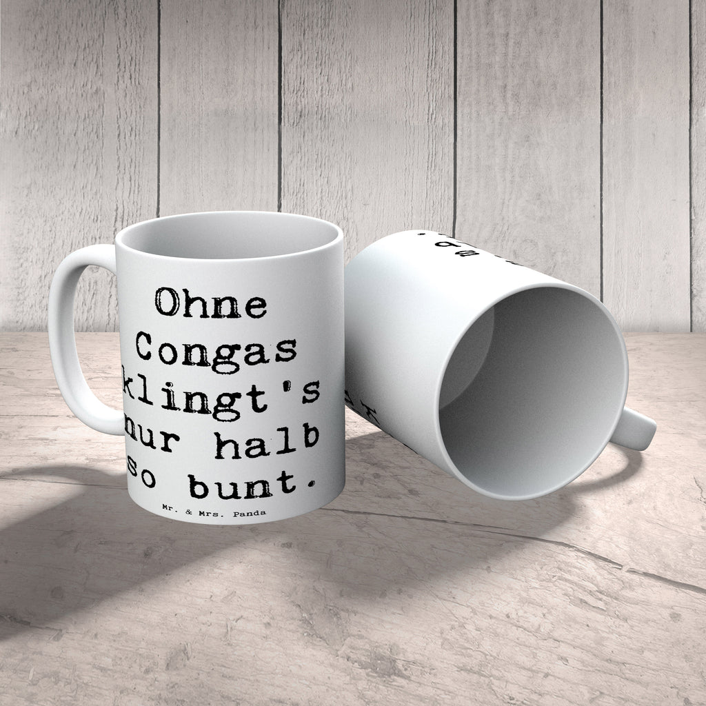 Tasse Ohne Congas klingt's nur halb so bunt. Tasse, Kaffeetasse, Teetasse, Becher, Kaffeebecher, Teebecher, Keramiktasse, Porzellantasse, Büro Tasse, Geschenk Tasse, Tasse Sprüche, Tasse Motive, Kaffeetassen, Tasse bedrucken, Designer Tasse, Cappuccino Tassen, Schöne Teetassen, Instrumente, Geschenke Musiker, Musikliebhaber