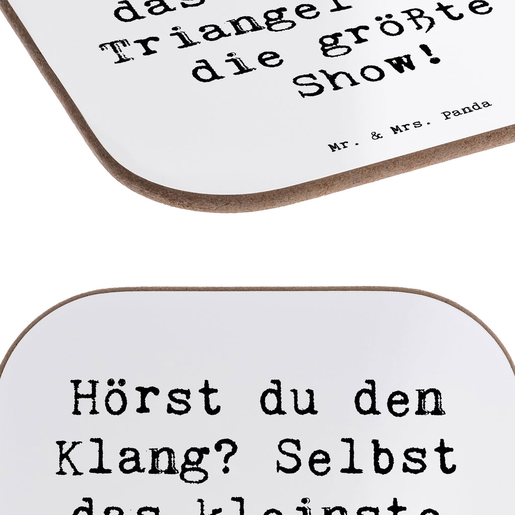 Untersetzer Spruch Triangel Klang