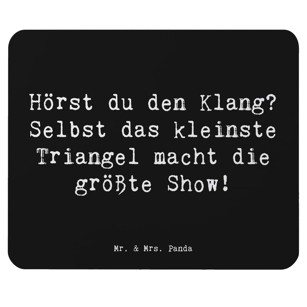 Mauspad Spruch Triangel Klang Mousepad, Computer zubehör, Büroausstattung, PC Zubehör, Arbeitszimmer, Mauspad, Einzigartiges Mauspad, Designer Mauspad, Mausunterlage, Mauspad Büro, Instrumente, Geschenke Musiker, Musikliebhaber
