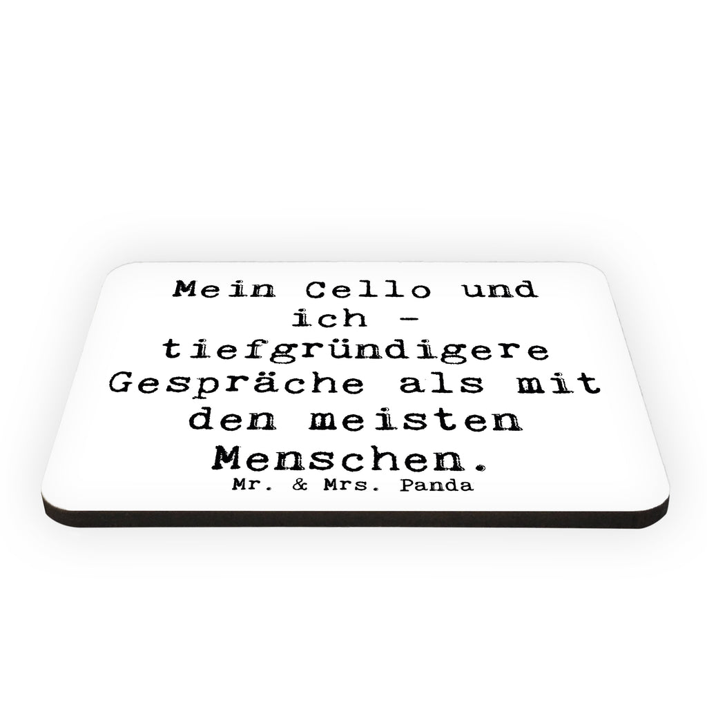 Magnet Mein Cello und ich - tiefgründigere Gespräche als mit den meisten Menschen. Kühlschrankmagnet, Pinnwandmagnet, Souvenir Magnet, Motivmagnete, Dekomagnet, Whiteboard Magnet, Notiz Magnet, Kühlschrank Dekoration, Instrumente, Geschenke Musiker, Musikliebhaber