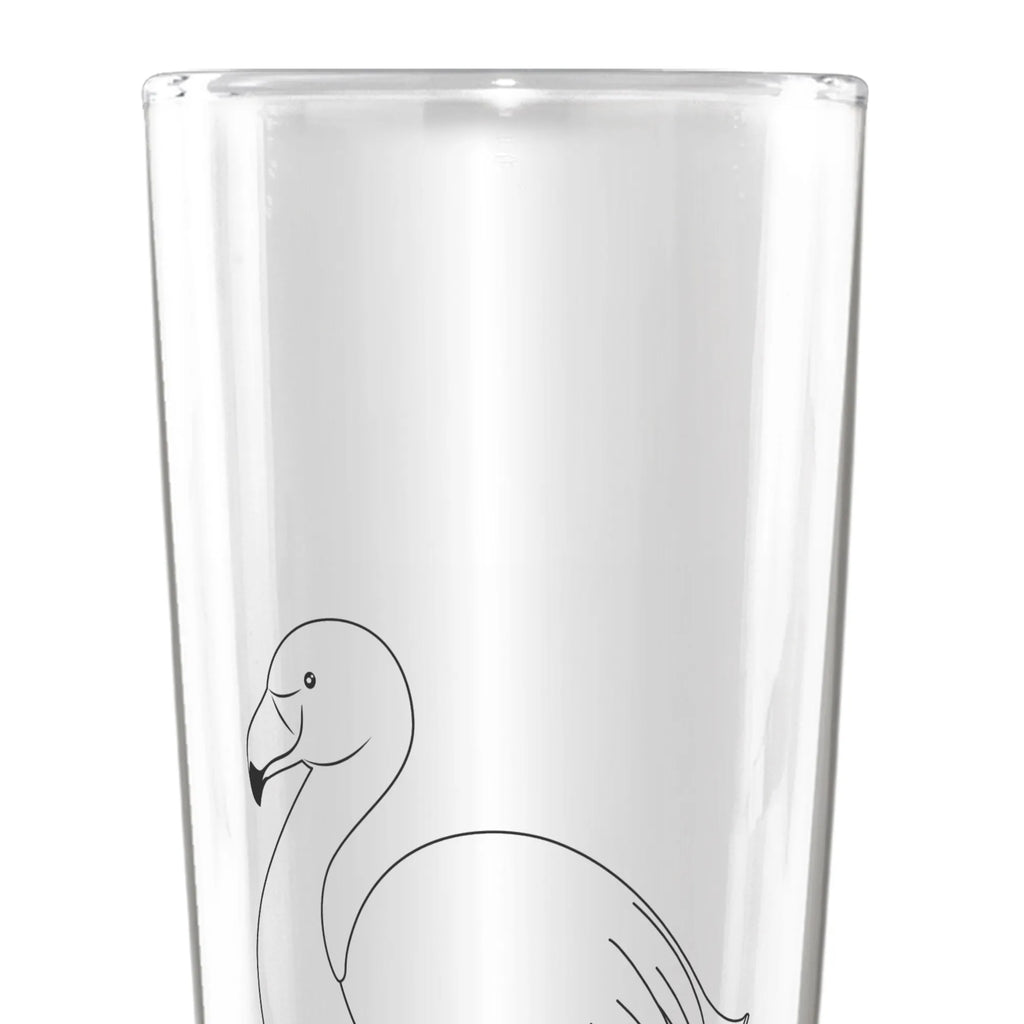 Bierglas Flamingo Classic Bierglas, Bier Glas, Bierkrug, Bier Krug, Vatertag, Flamingo, Einzigartig, Selbstliebe, Stolz, ich, für mich, Spruch, Freundin, Freundinnen, Außenseiter, Sohn, Tochter, Geschwister