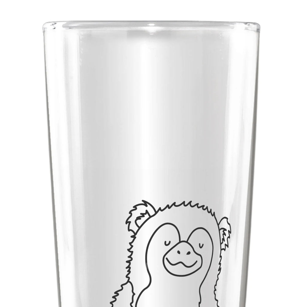 Bierglas Affe Bierglas, Bier Glas, Bierkrug, Bier Krug, Vatertag, Afrika, Wildtiere, Affe, Äffchen, Affen, Selbstliebe, Respekt, Motivation, Selbstachtung, Liebe, Selbstbewusstsein, Selfcare