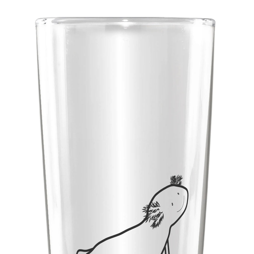 Bierglas Axolotl Schwimmen Bierglas, Bier Glas, Bierkrug, Bier Krug, Vatertag, Axolotl, Molch, Axolot, Schwanzlurch, Lurch, Lurche, Problem, Probleme, Lösungen, Motivation