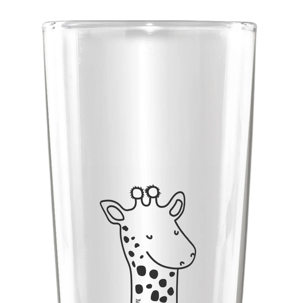 Bierglas Giraffe Zufrieden Bierglas, Bier Glas, Bierkrug, Bier Krug, Vatertag, Afrika, Wildtiere, Giraffe, Zufrieden, Glück, Abenteuer