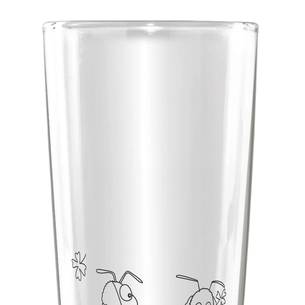 Bierglas Hummeln Kleeblatt Bierglas, Bier Glas, Bierkrug, Bier Krug, Vatertag, Tiermotive, Gute Laune, lustige Sprüche, Tiere, Hummel, Biene, Spruch positiv, Biene Deko, Spruch schön, glücklich sein, glücklich werden, Spruch fröhlich