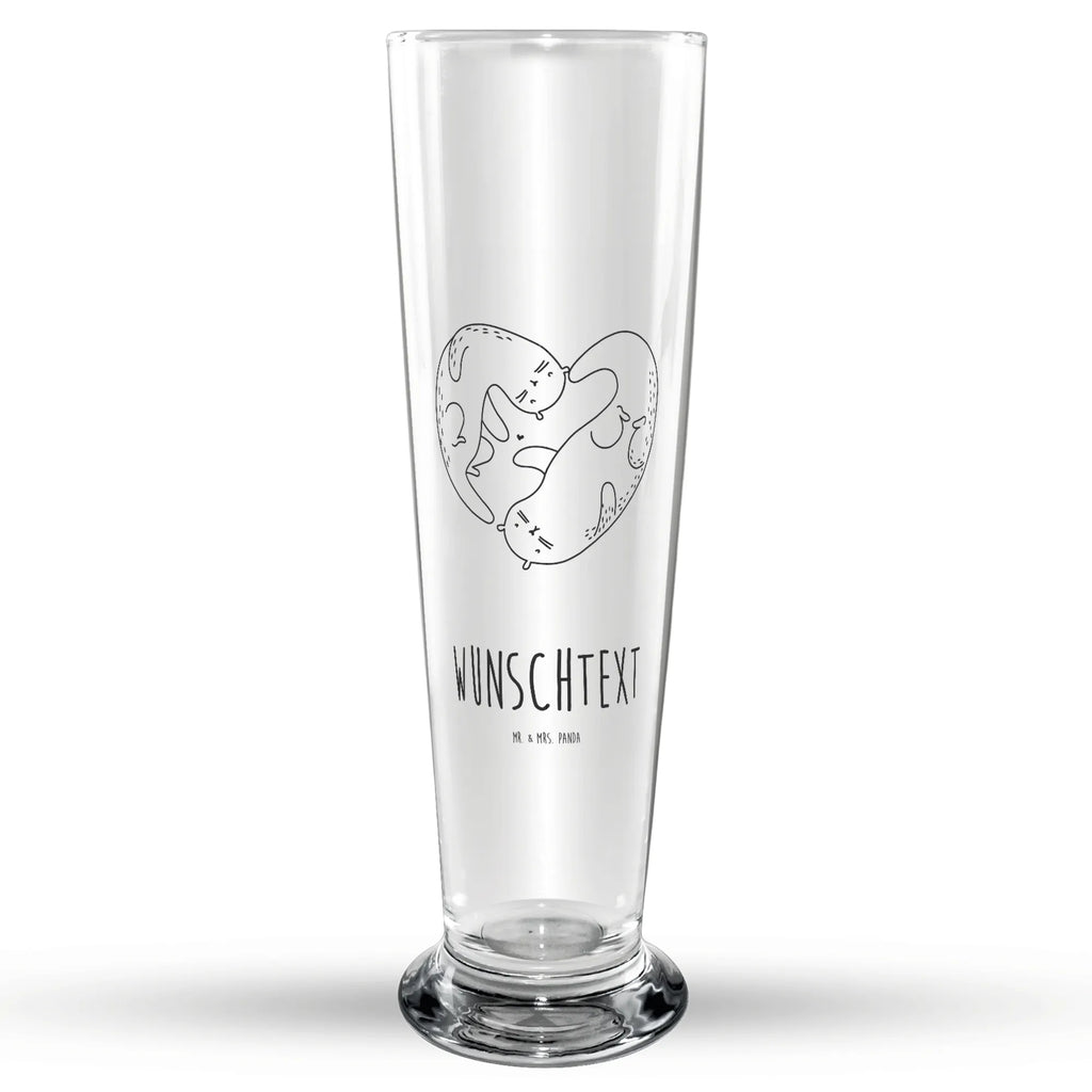 Personalisiertes Bierglas Otter Herz Personalisiertes Bierglas, Personalisiertes Bier Glas, Personalisierter Bierkrug, Personalisierters Bier Krug, Bierglas mit Namen, Bierkrug mit Namen, Vatertag, Otter, Fischotter, Seeotter, Liebe, Herz, Liebesbeweis, Liebesgeschenk, Bessere Hälfte, Love you, Jahrestag, Hochzeitstag, Verlobung, gemeinsames Leben