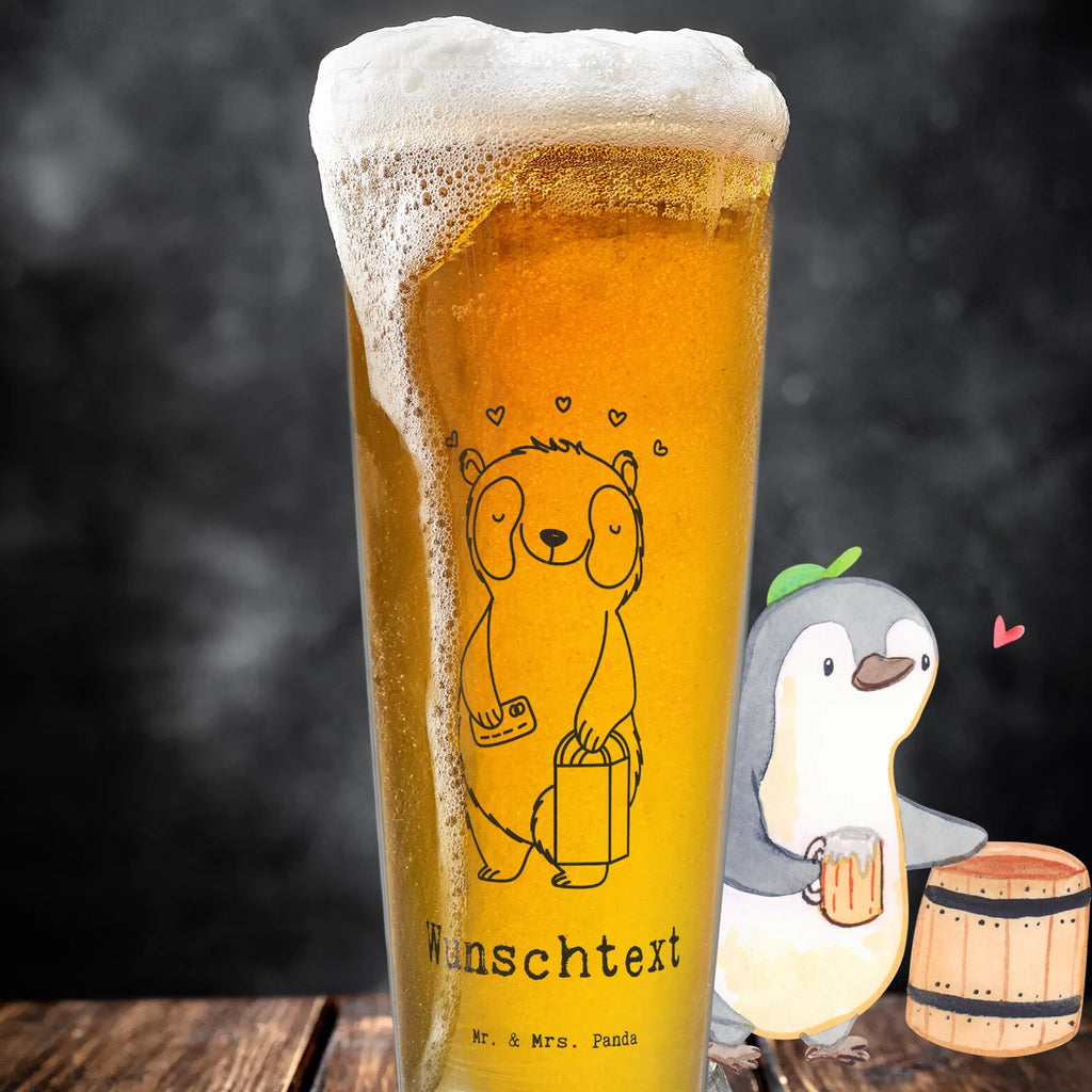 Personalisiertes Bierglas Panda Shopping Personalisiertes Bierglas, Personalisiertes Bier Glas, Personalisierter Bierkrug, Personalisierters Bier Krug, Bierglas mit Namen, Bierkrug mit Namen, Vatertag, Geschenk, Sport, Sportart, Hobby, Schenken, Danke, Dankeschön, Auszeichnung, Gewinn, Sportler, Shopping, shoppen, einkaufen