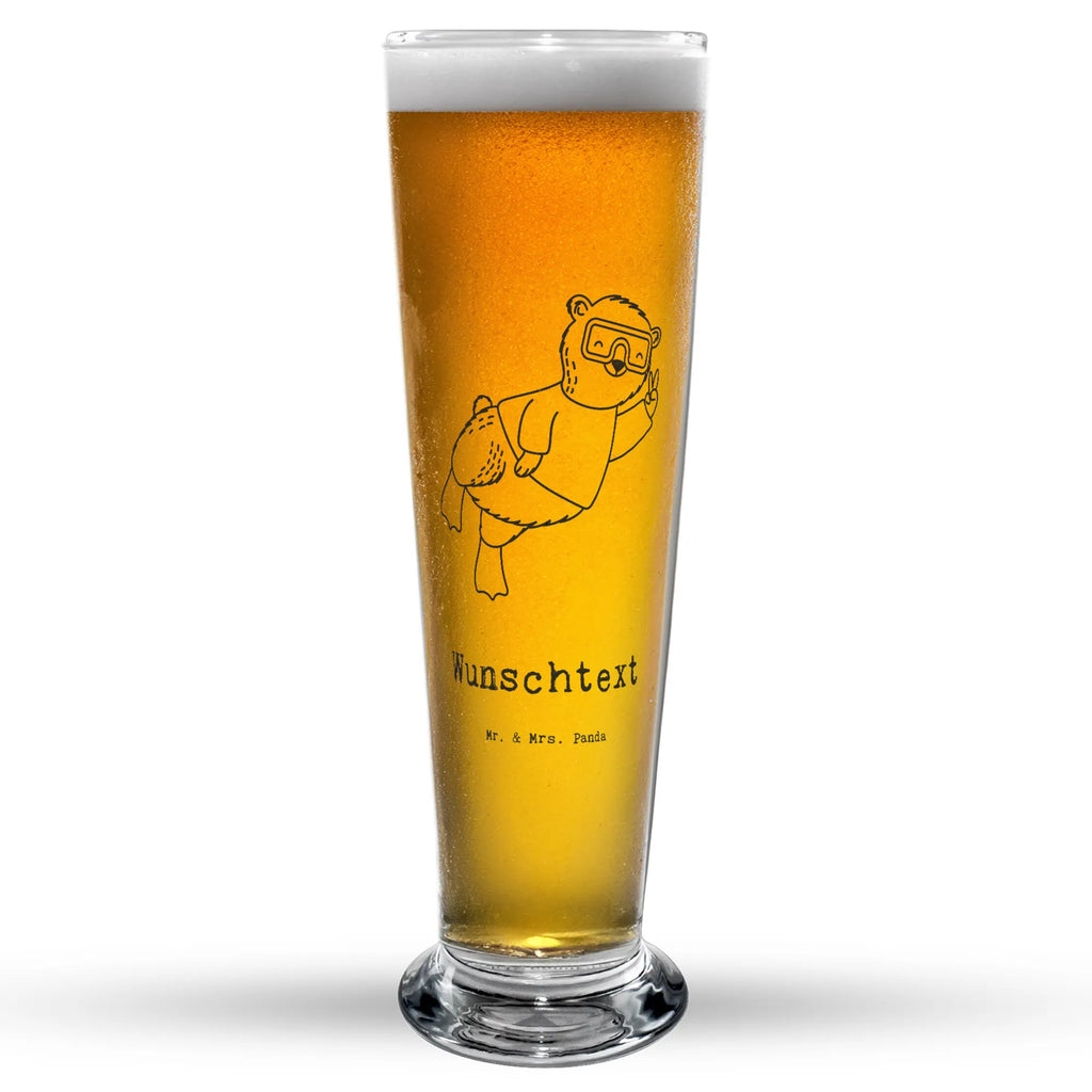 Personalisiertes Bierglas Bär Tauchen Personalisiertes Bierglas, Personalisiertes Bier Glas, Personalisierter Bierkrug, Personalisierters Bier Krug, Bierglas mit Namen, Bierkrug mit Namen, Vatertag, Geschenk, Sport, Sportart, Hobby, Schenken, Danke, Dankeschön, Auszeichnung, Gewinn, Sportler, Tauchen, schnorcheln, Tauchgang, Tauchschule, Diving, Dive