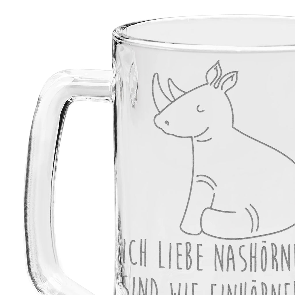 Gravur Bierkrug Einhorn Nashorn Bierkrug, Bier Krug, Bierkrug Glas, Vatertag, Einhorn, Einhörner, Einhorn Deko, Unicorn, Regenbogen, witzig, lustig, Zoo, Glitzer, Einhornpower, Erwachsenwerden, Nashorn, Nashörner