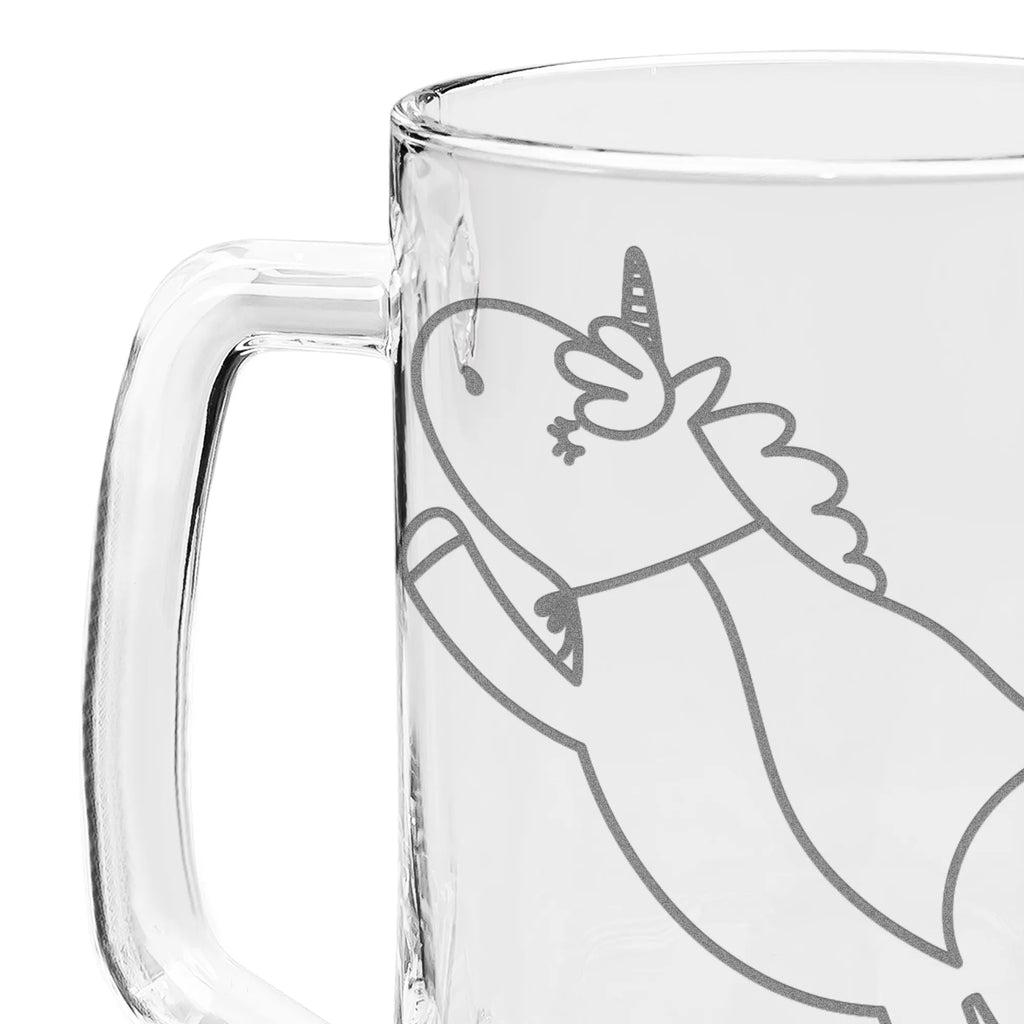 Gravur Bierkrug Einhorn Super Bierkrug, Bier Krug, Bierkrug Glas, Vatertag, Einhorn, Einhörner, Einhorn Deko, Pegasus, Unicorn, Traummann, Superheld, Held, Freundin, Geschenk, Girl, Mädchen