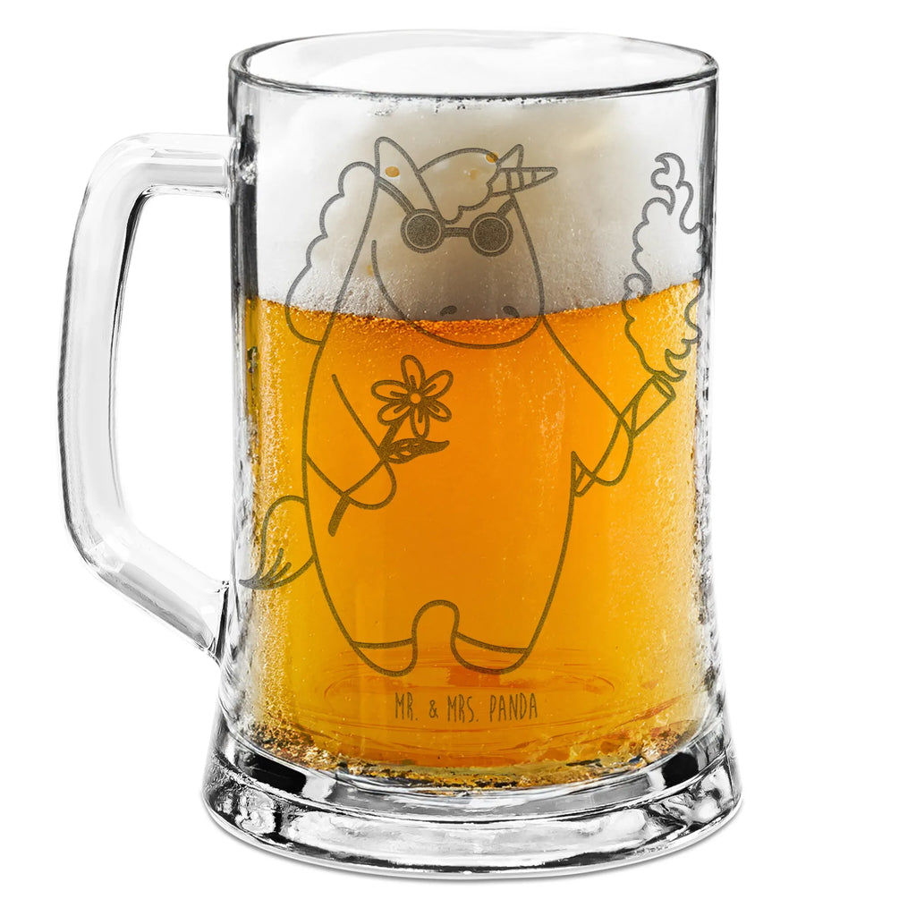 Gravur Bierkrug Einhorn Woodstock Bierkrug, Bier Krug, Bierkrug Glas, Vatertag, Einhorn, Einhörner, Einhorn Deko, Pegasus, Unicorn, Kiffen, Joint, Zigarette, Alkohol, Party, Spaß. lustig, witzig, Woodstock