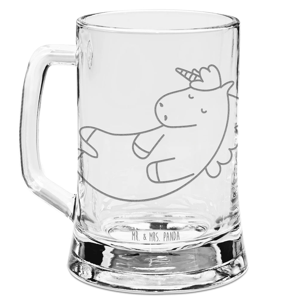 Gravur Bierkrug Einhorn Wolke 7 Bierkrug, Bier Krug, Bierkrug Glas, Vatertag, Einhorn, Einhörner, Einhorn Deko, Unicorn, verliebt, Menschen, witzig, lustig, Geschenk, Glaube, Realität, Lächeln