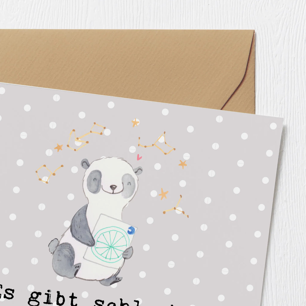 Deluxe Karte Panda Astrologie Karte, Grußkarte, Klappkarte, Einladungskarte, Glückwunschkarte, Hochzeitskarte, Geburtstagskarte, Hochwertige Grußkarte, Hochwertige Klappkarte, Geschenk, Sport, Sportart, Hobby, Schenken, Danke, Dankeschön, Auszeichnung, Gewinn, Sportler, Astrologie, Horoskop, Sternbilder