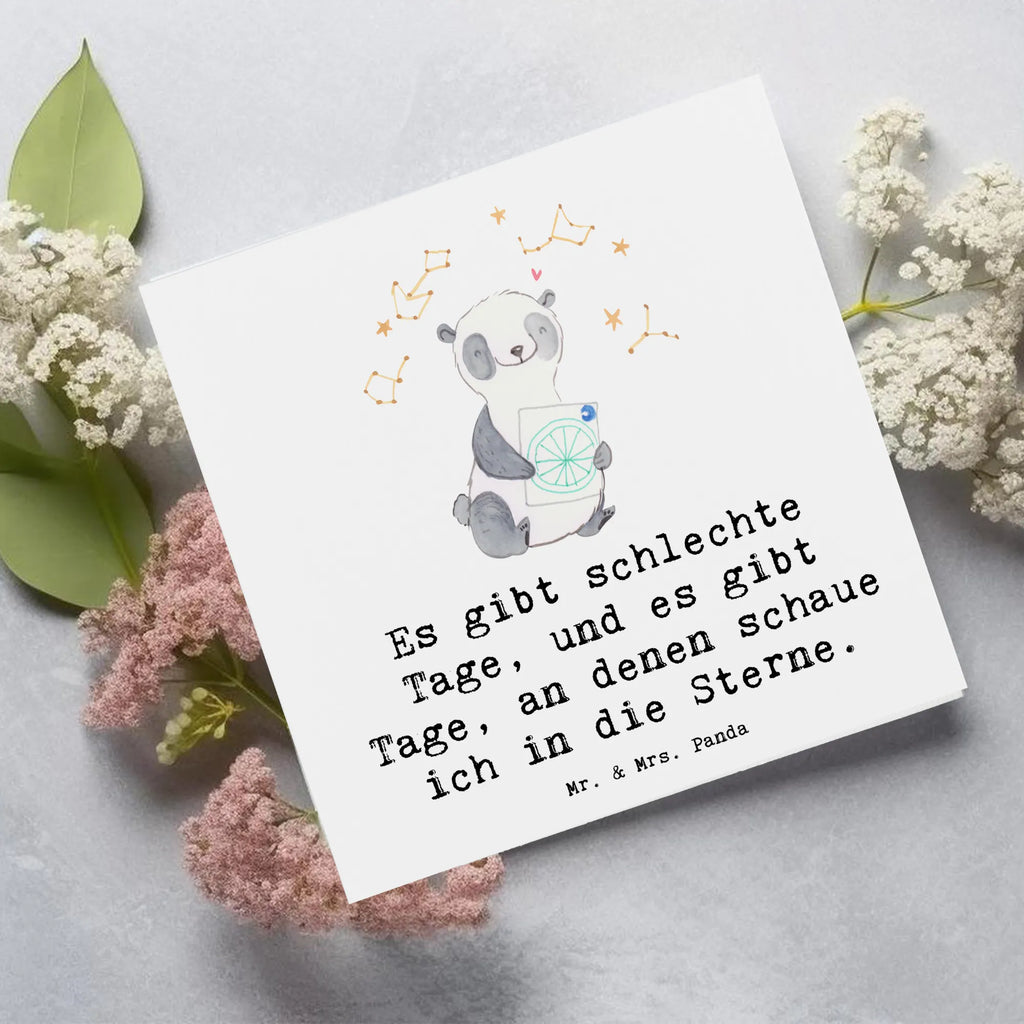 Deluxe Karte Panda Astrologie Karte, Grußkarte, Klappkarte, Einladungskarte, Glückwunschkarte, Hochzeitskarte, Geburtstagskarte, Hochwertige Grußkarte, Hochwertige Klappkarte, Geschenk, Sport, Sportart, Hobby, Schenken, Danke, Dankeschön, Auszeichnung, Gewinn, Sportler, Astrologie, Horoskop, Sternbilder