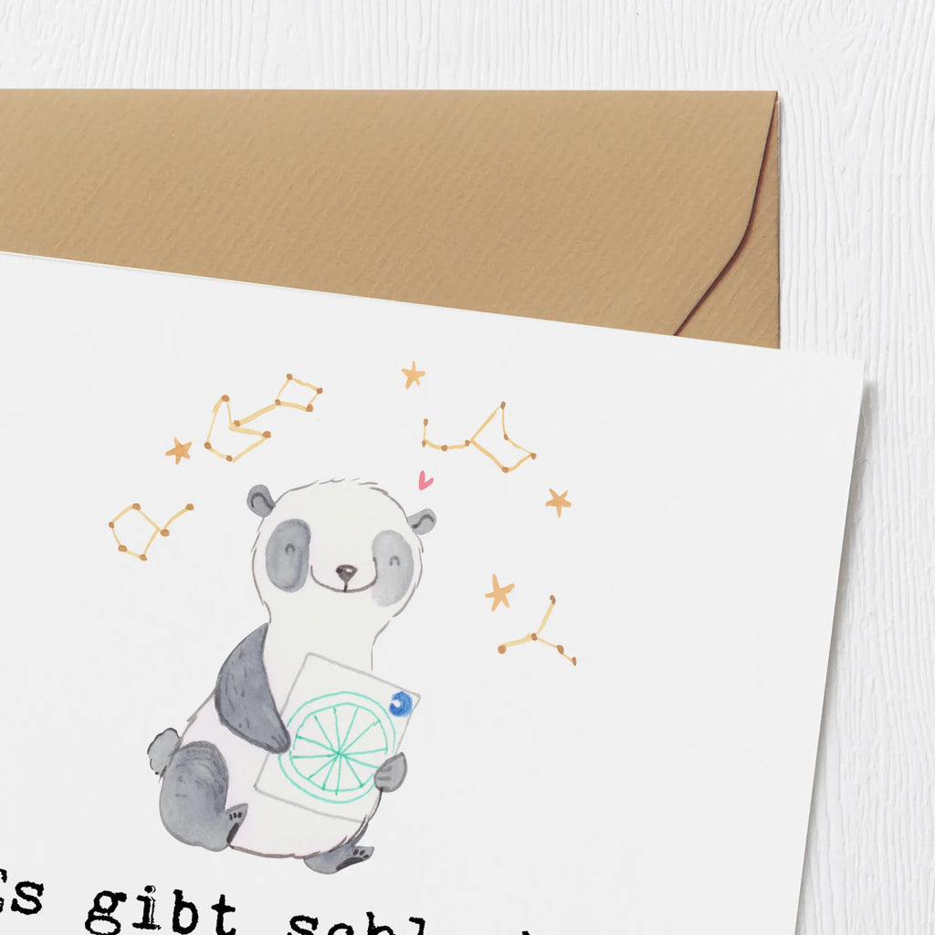 Deluxe Karte Panda Astrologie Karte, Grußkarte, Klappkarte, Einladungskarte, Glückwunschkarte, Hochzeitskarte, Geburtstagskarte, Hochwertige Grußkarte, Hochwertige Klappkarte, Geschenk, Sport, Sportart, Hobby, Schenken, Danke, Dankeschön, Auszeichnung, Gewinn, Sportler, Astrologie, Horoskop, Sternbilder