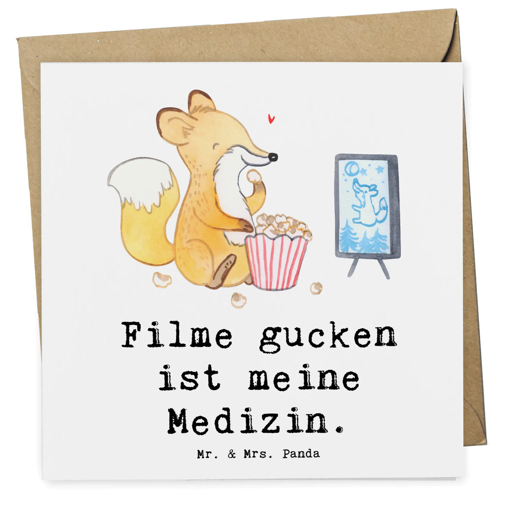 Deluxe Karte Fuchs Filme gucken Karte, Grußkarte, Klappkarte, Einladungskarte, Glückwunschkarte, Hochzeitskarte, Geburtstagskarte, Hochwertige Grußkarte, Hochwertige Klappkarte, Geschenk, Sport, Sportart, Hobby, Schenken, Danke, Dankeschön, Auszeichnung, Gewinn, Sportler, Filmabend, Filme gucken, TV, Fernsehen, Kino