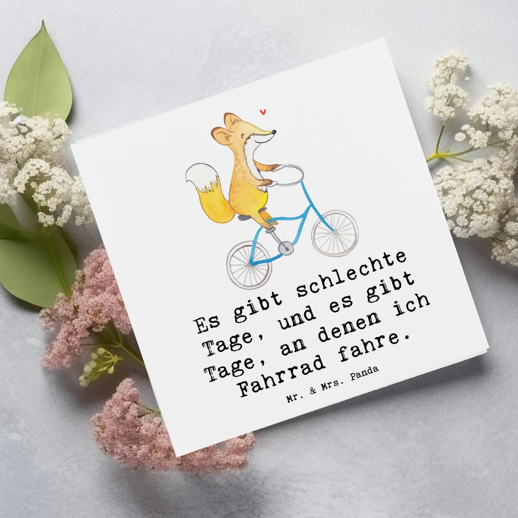 Deluxe Karte Fuchs Fahrrad fahren Karte, Grußkarte, Klappkarte, Einladungskarte, Glückwunschkarte, Hochzeitskarte, Geburtstagskarte, Hochwertige Grußkarte, Hochwertige Klappkarte, Geschenk, Sport, Sportart, Hobby, Schenken, Danke, Dankeschön, Auszeichnung, Gewinn, Sportler, Fahrrad fahren, Radeln, Trekking, Mountainbiking, Radsport