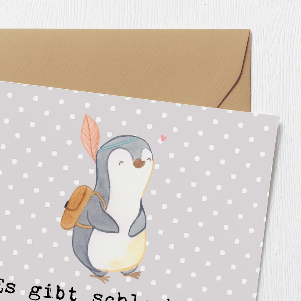 Deluxe Karte Pinguin Ausflug Karte, Grußkarte, Klappkarte, Einladungskarte, Glückwunschkarte, Hochzeitskarte, Geburtstagskarte, Hochwertige Grußkarte, Hochwertige Klappkarte, Geschenk, Sport, Sportart, Hobby, Schenken, Danke, Dankeschön, Auszeichnung, Gewinn, Sportler, Ausflüge machen, reisen, Ausflug, Ausflugsziele