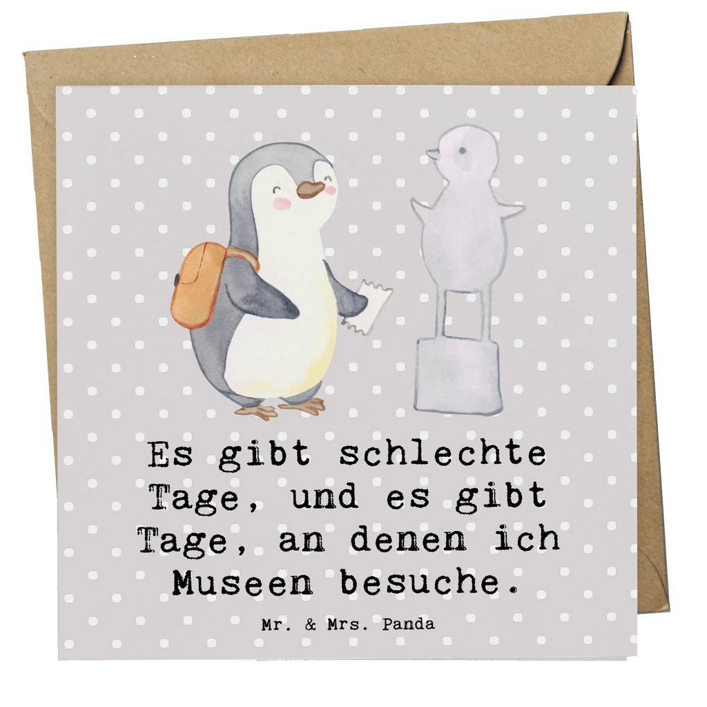 Deluxe Karte Pinguin Museum besuchen Karte, Grußkarte, Klappkarte, Einladungskarte, Glückwunschkarte, Hochzeitskarte, Geburtstagskarte, Hochwertige Grußkarte, Hochwertige Klappkarte, Geschenk, Sport, Sportart, Hobby, Schenken, Danke, Dankeschön, Auszeichnung, Gewinn, Sportler, Museum besuchen, Museen