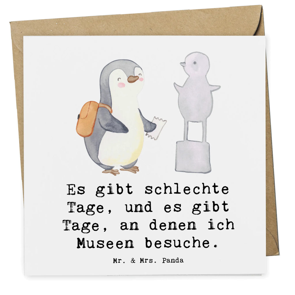 Deluxe Karte Pinguin Museum besuchen Karte, Grußkarte, Klappkarte, Einladungskarte, Glückwunschkarte, Hochzeitskarte, Geburtstagskarte, Hochwertige Grußkarte, Hochwertige Klappkarte, Geschenk, Sport, Sportart, Hobby, Schenken, Danke, Dankeschön, Auszeichnung, Gewinn, Sportler, Museum besuchen, Museen