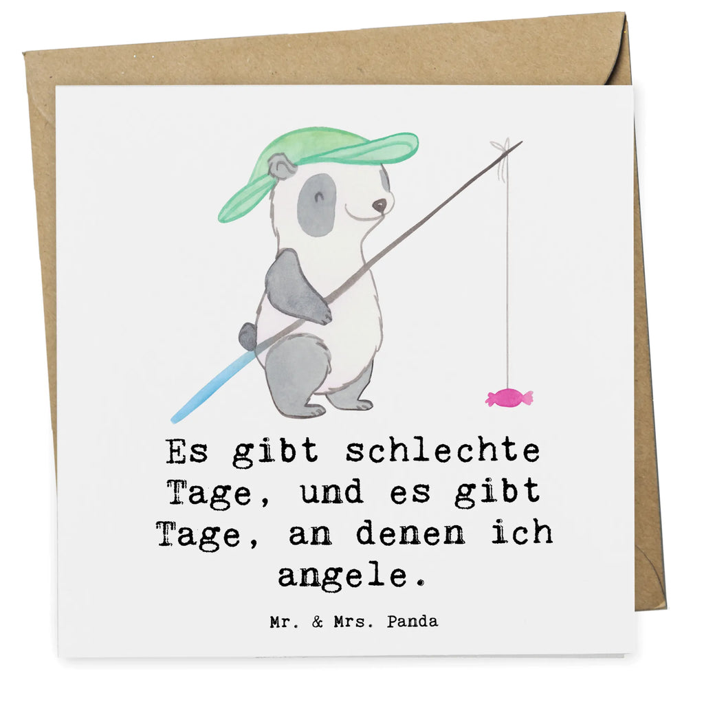 Deluxe Karte Panda Angeln Karte, Grußkarte, Klappkarte, Einladungskarte, Glückwunschkarte, Hochzeitskarte, Geburtstagskarte, Hochwertige Grußkarte, Hochwertige Klappkarte, Geschenk, Sport, Sportart, Hobby, Schenken, Danke, Dankeschön, Auszeichnung, Gewinn, Sportler, angeln, Angelsport, Angelverein, Angler, angeln gehen, Hobbyangler