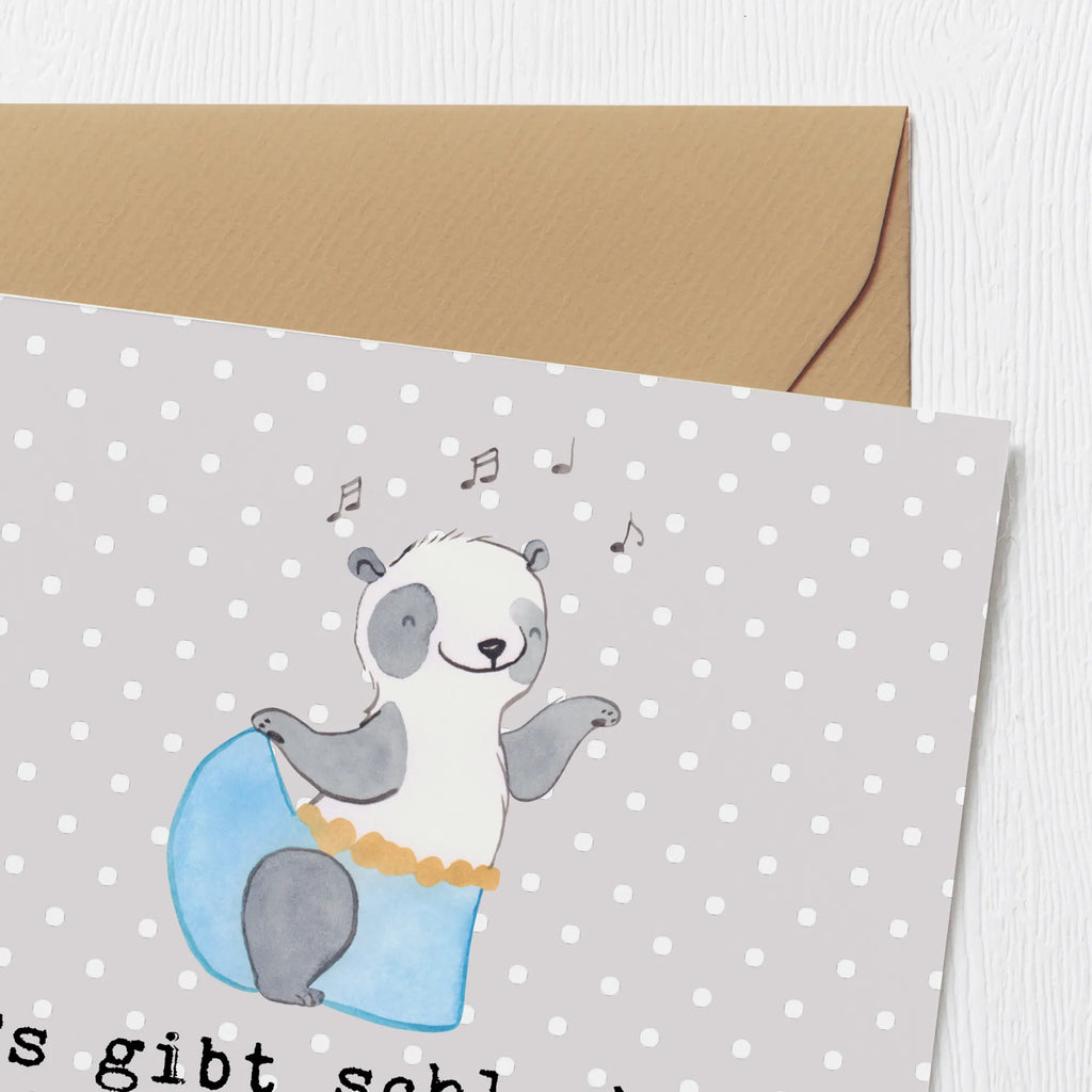 Deluxe Karte Panda Bauchtanz Karte, Grußkarte, Klappkarte, Einladungskarte, Glückwunschkarte, Hochzeitskarte, Geburtstagskarte, Hochwertige Grußkarte, Hochwertige Klappkarte, Geschenk, Sport, Sportart, Hobby, Schenken, Danke, Dankeschön, Auszeichnung, Gewinn, Sportler, Bauchtanz, orientalischer Tanz, Tanzen