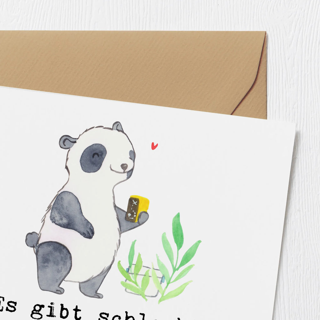 Deluxe Karte Panda Geocaching Karte, Grußkarte, Klappkarte, Einladungskarte, Glückwunschkarte, Hochzeitskarte, Geburtstagskarte, Hochwertige Grußkarte, Hochwertige Klappkarte, Geschenk, Sport, Sportart, Hobby, Schenken, Danke, Dankeschön, Auszeichnung, Gewinn, Sportler, Geocaching, Schatzsuchen, GPS Schnitzeljagd, Opencaching