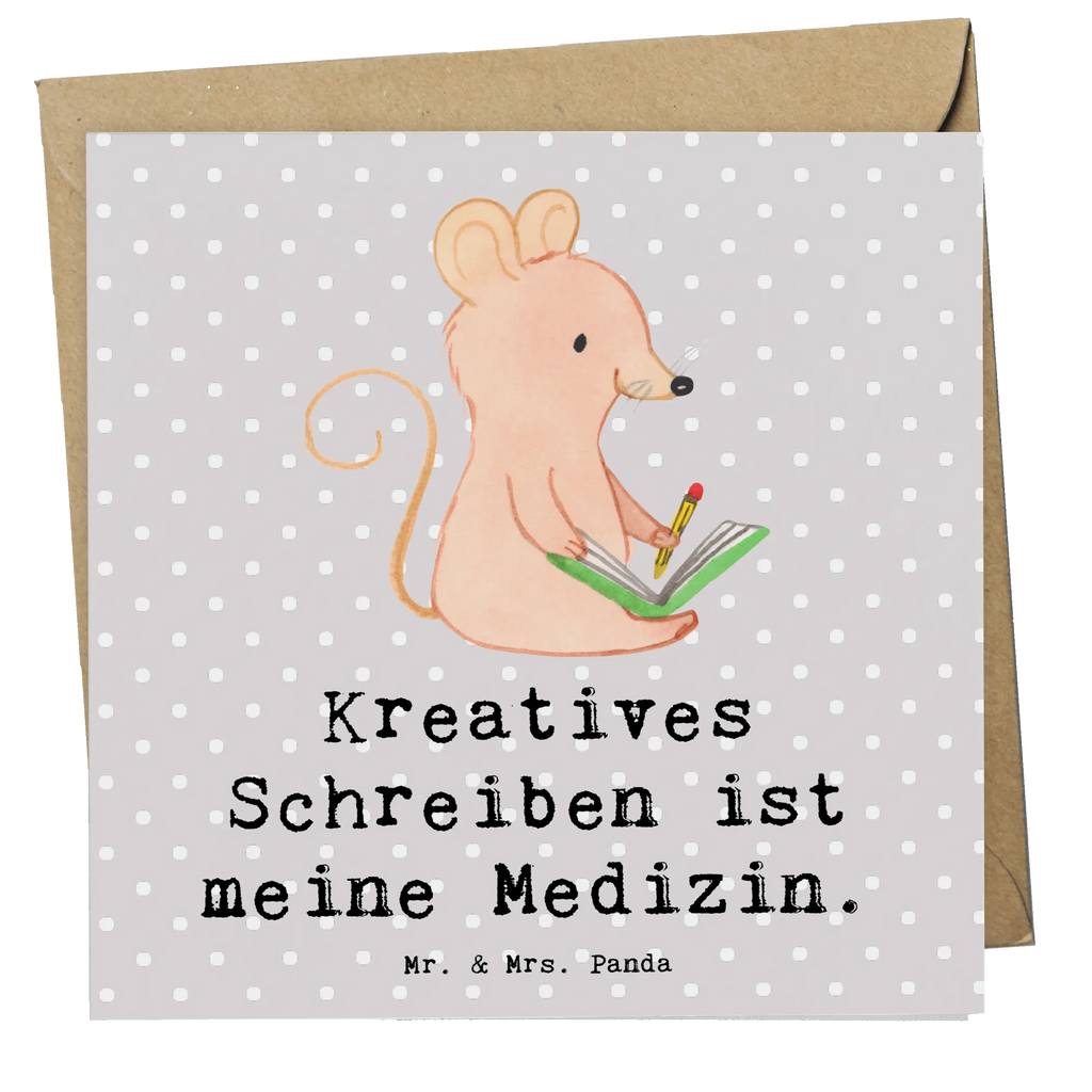 Deluxe Karte Maus Kreatives Schreiben Karte, Grußkarte, Klappkarte, Einladungskarte, Glückwunschkarte, Hochzeitskarte, Geburtstagskarte, Hochwertige Grußkarte, Hochwertige Klappkarte, Geschenk, Sport, Sportart, Hobby, Schenken, Danke, Dankeschön, Auszeichnung, Gewinn, Sportler, Kreatives Schreiben, creative writing, Literatur schreiben