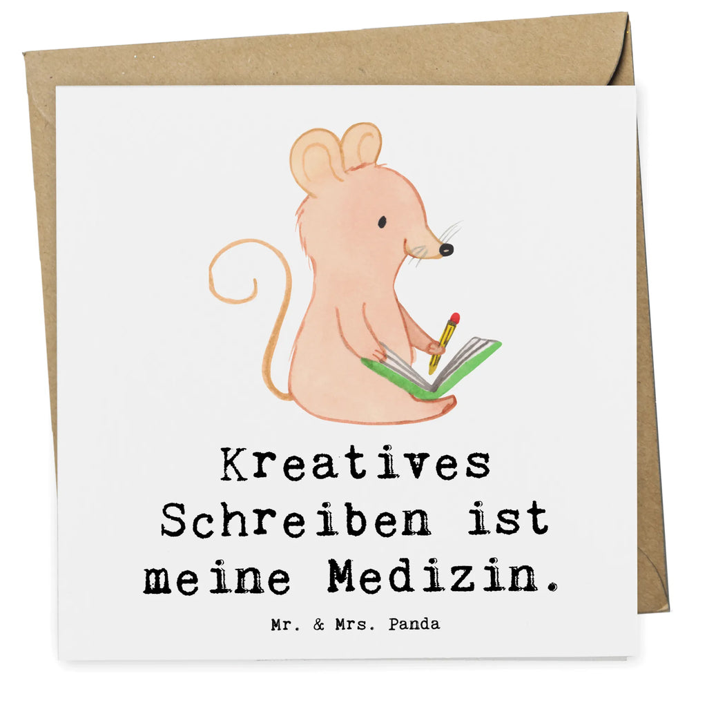 Deluxe Karte Maus Kreatives Schreiben Karte, Grußkarte, Klappkarte, Einladungskarte, Glückwunschkarte, Hochzeitskarte, Geburtstagskarte, Hochwertige Grußkarte, Hochwertige Klappkarte, Geschenk, Sport, Sportart, Hobby, Schenken, Danke, Dankeschön, Auszeichnung, Gewinn, Sportler, Kreatives Schreiben, creative writing, Literatur schreiben