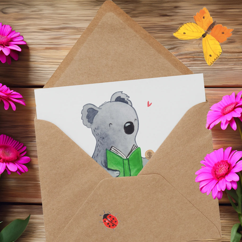 Deluxe Karte Koala Münzen sammeln Karte, Grußkarte, Klappkarte, Einladungskarte, Glückwunschkarte, Hochzeitskarte, Geburtstagskarte, Hochwertige Grußkarte, Hochwertige Klappkarte, Geschenk, Sport, Sportart, Hobby, Schenken, Danke, Dankeschön, Auszeichnung, Gewinn, Sportler, Münzen sammeln, Numismatik, Münzen aus aller Welt