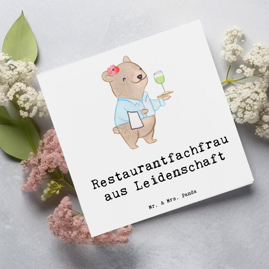 Deluxe Karte Restaurantfachfrau Leidenschaft Karte, Grußkarte, Klappkarte, Einladungskarte, Glückwunschkarte, Hochzeitskarte, Geburtstagskarte, Hochwertige Grußkarte, Hochwertige Klappkarte, Beruf, Ausbildung, Jubiläum, Abschied, Rente, Kollege, Kollegin, Geschenk, Schenken, Arbeitskollege, Mitarbeiter, Firma, Danke, Dankeschön, Restaurantfachfrau, Kellnerin, Servicefachkraft, Restaurant