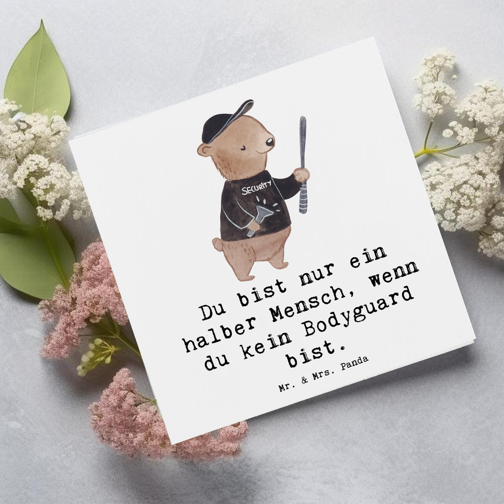 Deluxe Karte Bodyguard Herz Karte, Grußkarte, Klappkarte, Einladungskarte, Glückwunschkarte, Hochzeitskarte, Geburtstagskarte, Hochwertige Grußkarte, Hochwertige Klappkarte, Beruf, Ausbildung, Jubiläum, Abschied, Rente, Kollege, Kollegin, Geschenk, Schenken, Arbeitskollege, Mitarbeiter, Firma, Danke, Dankeschön, Bodyguard, Personenschützer