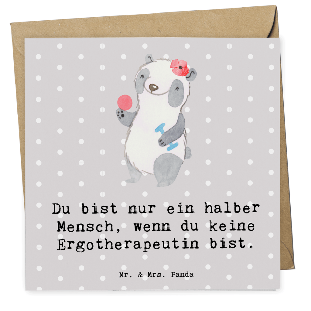 Deluxe Karte Ergotherapeutin Herz Karte, Grußkarte, Klappkarte, Einladungskarte, Glückwunschkarte, Hochzeitskarte, Geburtstagskarte, Hochwertige Grußkarte, Hochwertige Klappkarte, Beruf, Ausbildung, Jubiläum, Abschied, Rente, Kollege, Kollegin, Geschenk, Schenken, Arbeitskollege, Mitarbeiter, Firma, Danke, Dankeschön, Ergotherapeutin, Ergotherapie