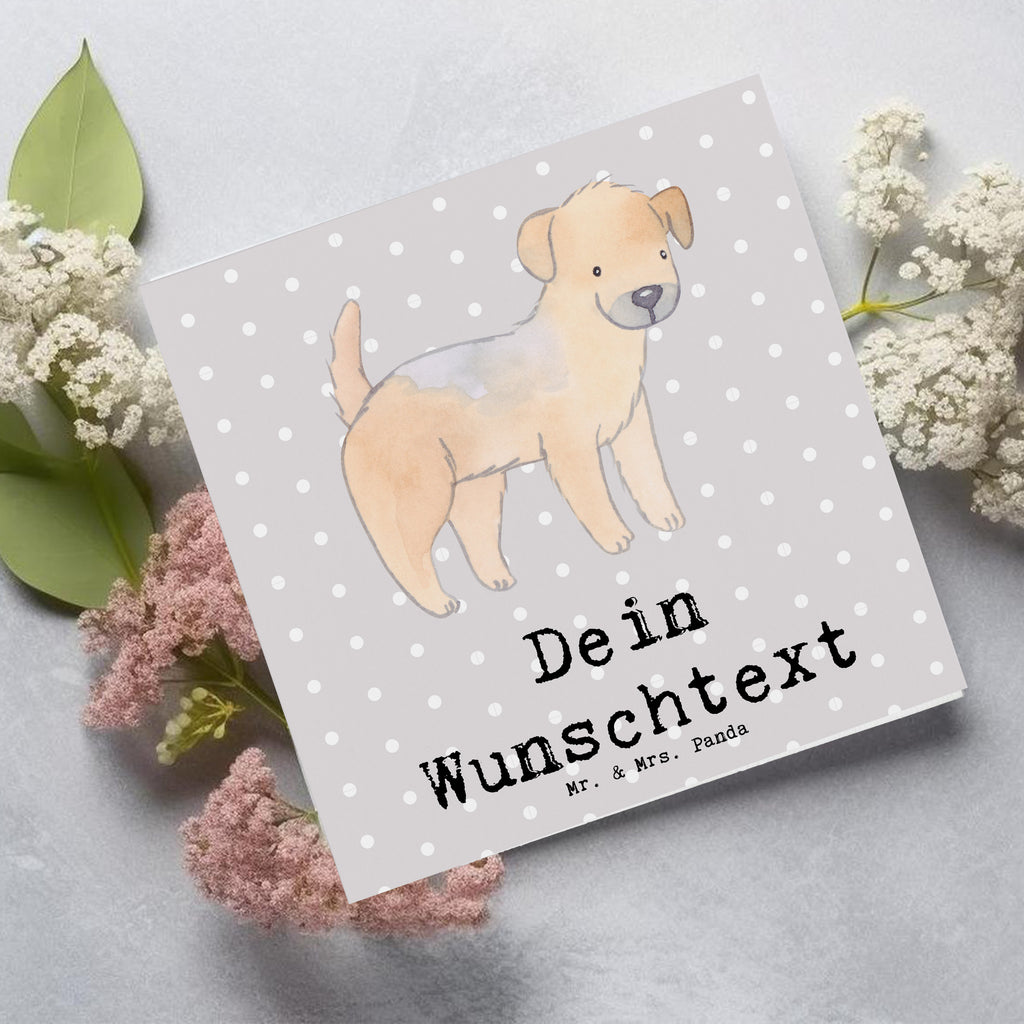 Personalisierte Deluxe Karte Border Terrier Lebensretter Personalisierte Grußkarte, Personalisiertere Klappkarte, Personalisierte Einladungskarte, Personalisierte Glückwunschkarte, Personalisierte Hochzeitskarte, Personalisierte Geburtstagskarte, Grußkarte mit Namen, Grußkarte selber drucken, Grußkarte selbst gestalten, Grußkarte mit persönlichen Nachrichten, Grußkarte als Geldgeschenk, Grußkarten personalisiert, Personalisierte Karte, Hund, Hunderasse, Rassehund, Hundebesitzer, Geschenk, Tierfreund, Schenken, Welpe, Border Terrier