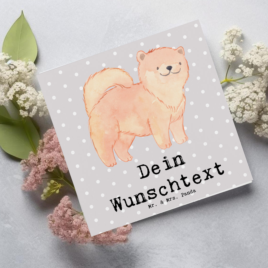 Personalisierte Deluxe Karte Chow-Chow Lebensretter Personalisierte Grußkarte, Personalisiertere Klappkarte, Personalisierte Einladungskarte, Personalisierte Glückwunschkarte, Personalisierte Hochzeitskarte, Personalisierte Geburtstagskarte, Grußkarte mit Namen, Grußkarte selber drucken, Grußkarte selbst gestalten, Grußkarte mit persönlichen Nachrichten, Grußkarte als Geldgeschenk, Grußkarten personalisiert, Personalisierte Karte, Hund, Hunderasse, Rassehund, Hundebesitzer, Geschenk, Tierfreund, Schenken, Welpe, Chow-Chow, Asiatischer Spitz