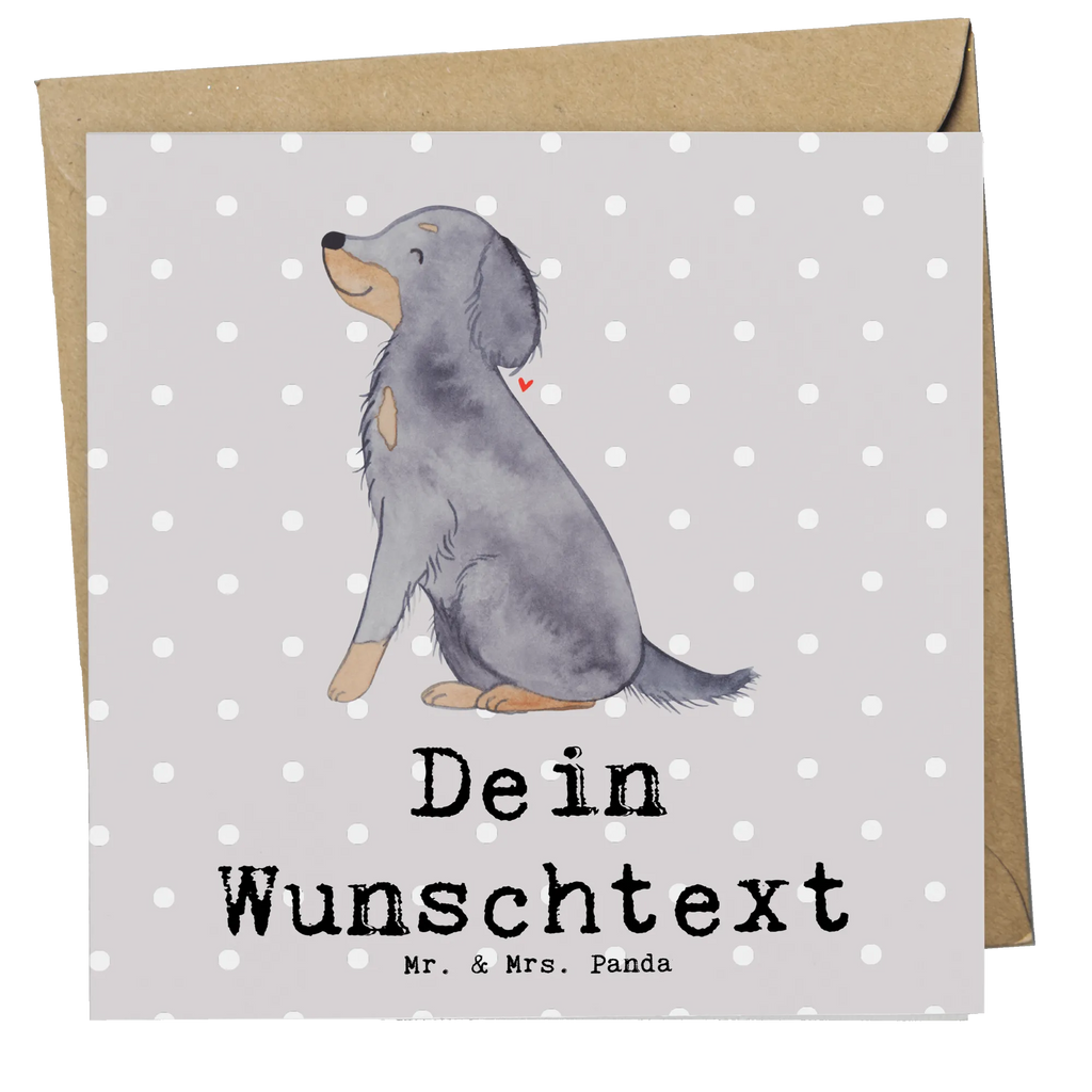 Personalisierte Deluxe Karte Gordon Setter Lebensretter Personalisierte Grußkarte, Personalisiertere Klappkarte, Personalisierte Einladungskarte, Personalisierte Glückwunschkarte, Personalisierte Hochzeitskarte, Personalisierte Geburtstagskarte, Grußkarte mit Namen, Grußkarte selber drucken, Grußkarte selbst gestalten, Grußkarte mit persönlichen Nachrichten, Grußkarte als Geldgeschenk, Grußkarten personalisiert, Personalisierte Karte, Hund, Hunderasse, Rassehund, Hundebesitzer, Geschenk, Tierfreund, Schenken, Welpe, Gordon Shetter, Jagdhund