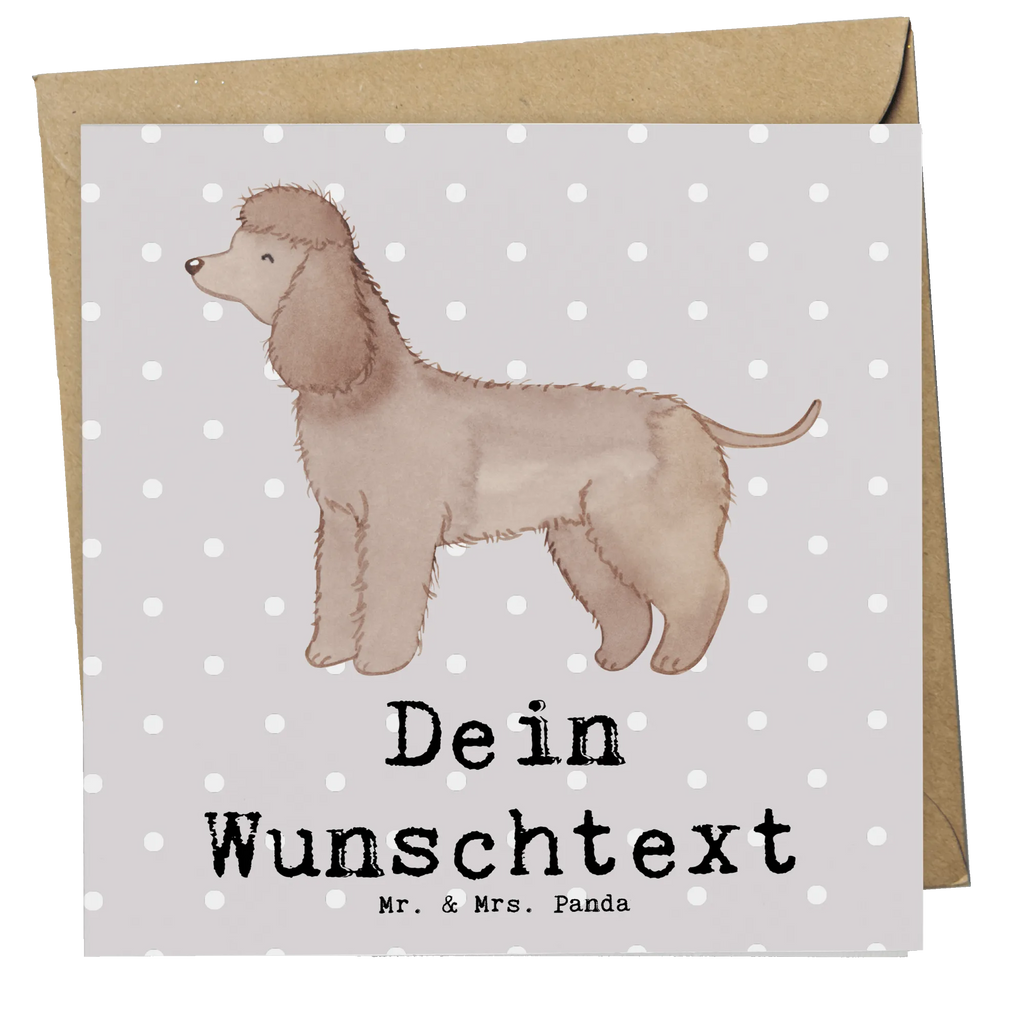 Personalisierte Deluxe Karte Irish Water Spaniel Lebensretter Personalisierte Grußkarte, Personalisiertere Klappkarte, Personalisierte Einladungskarte, Personalisierte Glückwunschkarte, Personalisierte Hochzeitskarte, Personalisierte Geburtstagskarte, Grußkarte mit Namen, Grußkarte selber drucken, Grußkarte selbst gestalten, Grußkarte mit persönlichen Nachrichten, Grußkarte als Geldgeschenk, Grußkarten personalisiert, Personalisierte Karte, Hund, Hunderasse, Rassehund, Hundebesitzer, Geschenk, Tierfreund, Schenken, Welpe, Irish Water Spaniel, Jagdhund