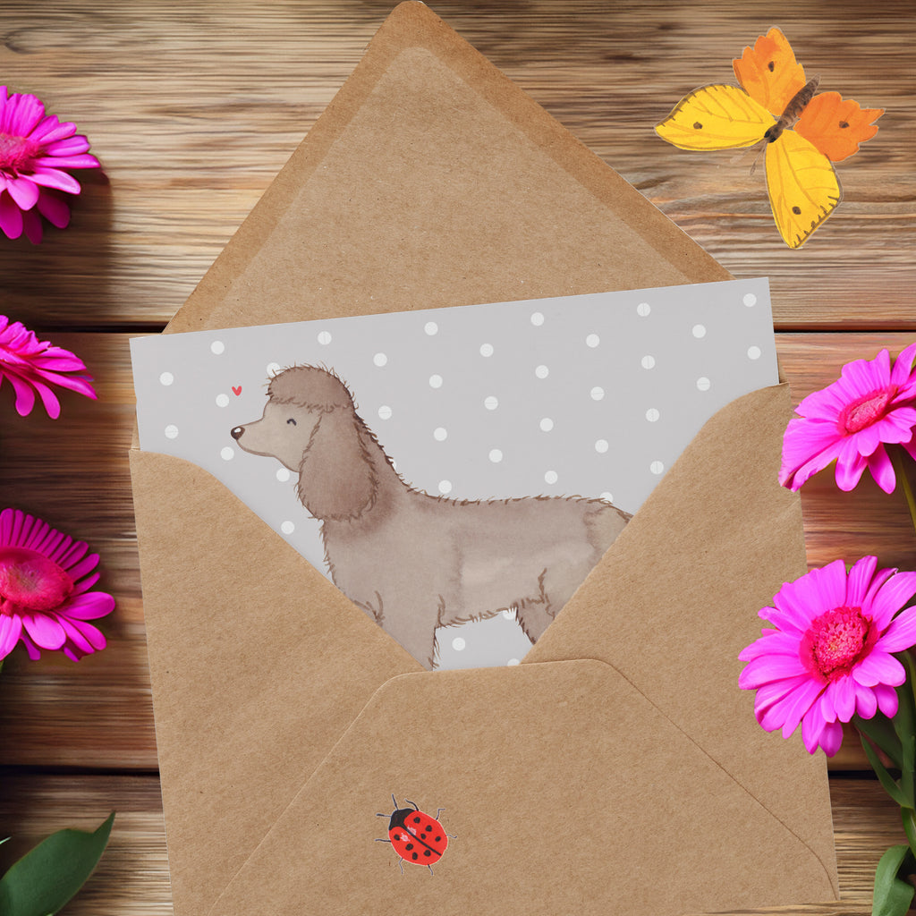 Personalisierte Deluxe Karte Irish Water Spaniel Lebensretter Personalisierte Grußkarte, Personalisiertere Klappkarte, Personalisierte Einladungskarte, Personalisierte Glückwunschkarte, Personalisierte Hochzeitskarte, Personalisierte Geburtstagskarte, Grußkarte mit Namen, Grußkarte selber drucken, Grußkarte selbst gestalten, Grußkarte mit persönlichen Nachrichten, Grußkarte als Geldgeschenk, Grußkarten personalisiert, Personalisierte Karte, Hund, Hunderasse, Rassehund, Hundebesitzer, Geschenk, Tierfreund, Schenken, Welpe, Irish Water Spaniel, Jagdhund