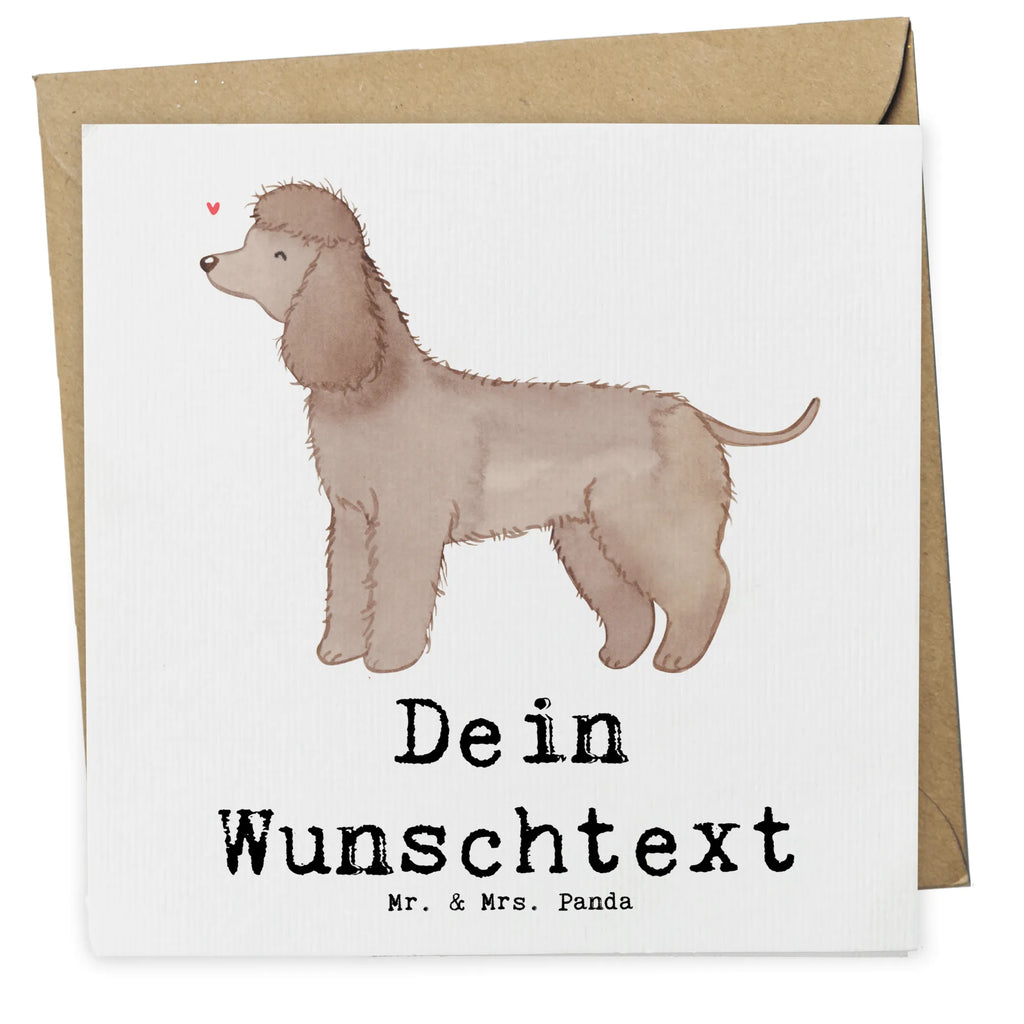 Personalisierte Deluxe Karte Irish Water Spaniel Lebensretter Personalisierte Grußkarte, Personalisiertere Klappkarte, Personalisierte Einladungskarte, Personalisierte Glückwunschkarte, Personalisierte Hochzeitskarte, Personalisierte Geburtstagskarte, Grußkarte mit Namen, Grußkarte selber drucken, Grußkarte selbst gestalten, Grußkarte mit persönlichen Nachrichten, Grußkarte als Geldgeschenk, Grußkarten personalisiert, Personalisierte Karte, Hund, Hunderasse, Rassehund, Hundebesitzer, Geschenk, Tierfreund, Schenken, Welpe, Irish Water Spaniel, Jagdhund