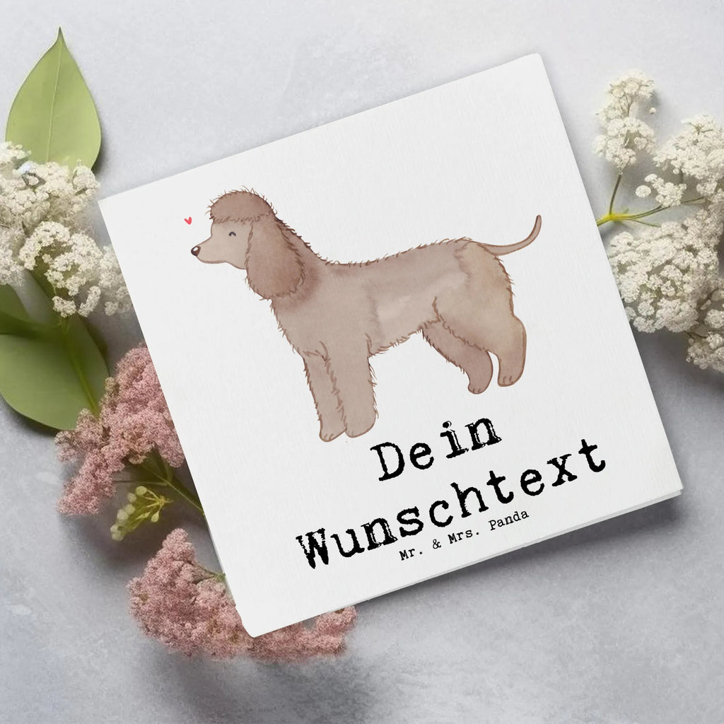 Personalisierte Deluxe Karte Irish Water Spaniel Lebensretter Personalisierte Grußkarte, Personalisiertere Klappkarte, Personalisierte Einladungskarte, Personalisierte Glückwunschkarte, Personalisierte Hochzeitskarte, Personalisierte Geburtstagskarte, Grußkarte mit Namen, Grußkarte selber drucken, Grußkarte selbst gestalten, Grußkarte mit persönlichen Nachrichten, Grußkarte als Geldgeschenk, Grußkarten personalisiert, Personalisierte Karte, Hund, Hunderasse, Rassehund, Hundebesitzer, Geschenk, Tierfreund, Schenken, Welpe, Irish Water Spaniel, Jagdhund