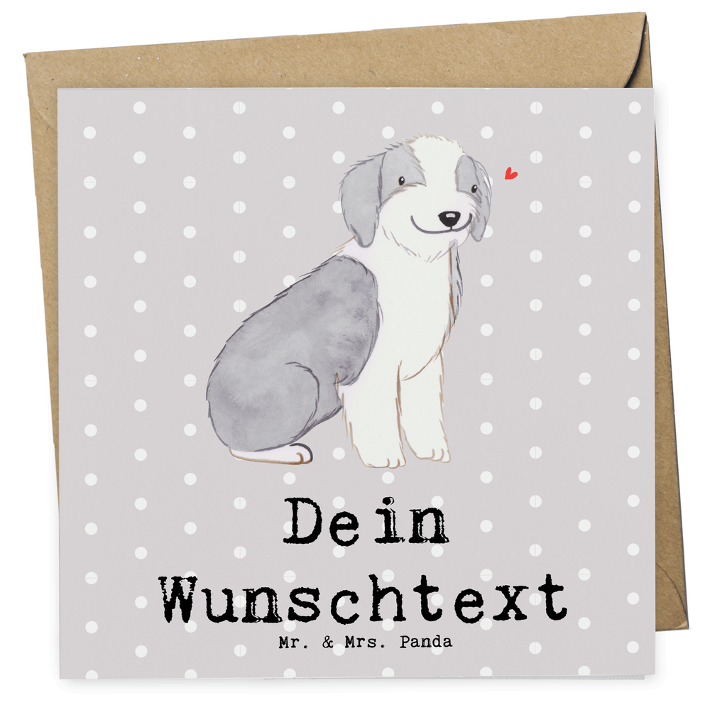 Personalisierte Deluxe Karte Bearded Collie Lebensretter Personalisierte Grußkarte, Personalisiertere Klappkarte, Personalisierte Einladungskarte, Personalisierte Glückwunschkarte, Personalisierte Hochzeitskarte, Personalisierte Geburtstagskarte, Grußkarte mit Namen, Grußkarte selber drucken, Grußkarte selbst gestalten, Grußkarte mit persönlichen Nachrichten, Grußkarte als Geldgeschenk, Grußkarten personalisiert, Personalisierte Karte, Hund, Hunderasse, Rassehund, Hundebesitzer, Geschenk, Tierfreund, Schenken, Welpe, Bearded Collie, britischer Hütehund