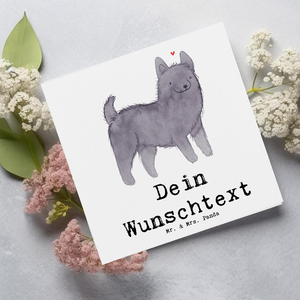 Personalisierte Deluxe Karte Schipperke Lebensretter Personalisierte Grußkarte, Personalisiertere Klappkarte, Personalisierte Einladungskarte, Personalisierte Glückwunschkarte, Personalisierte Hochzeitskarte, Personalisierte Geburtstagskarte, Grußkarte mit Namen, Grußkarte selber drucken, Grußkarte selbst gestalten, Grußkarte mit persönlichen Nachrichten, Grußkarte als Geldgeschenk, Grußkarten personalisiert, Personalisierte Karte, Hund, Hunderasse, Rassehund, Hundebesitzer, Geschenk, Tierfreund, Schenken, Welpe, Schipperke, belgische Hunderasse