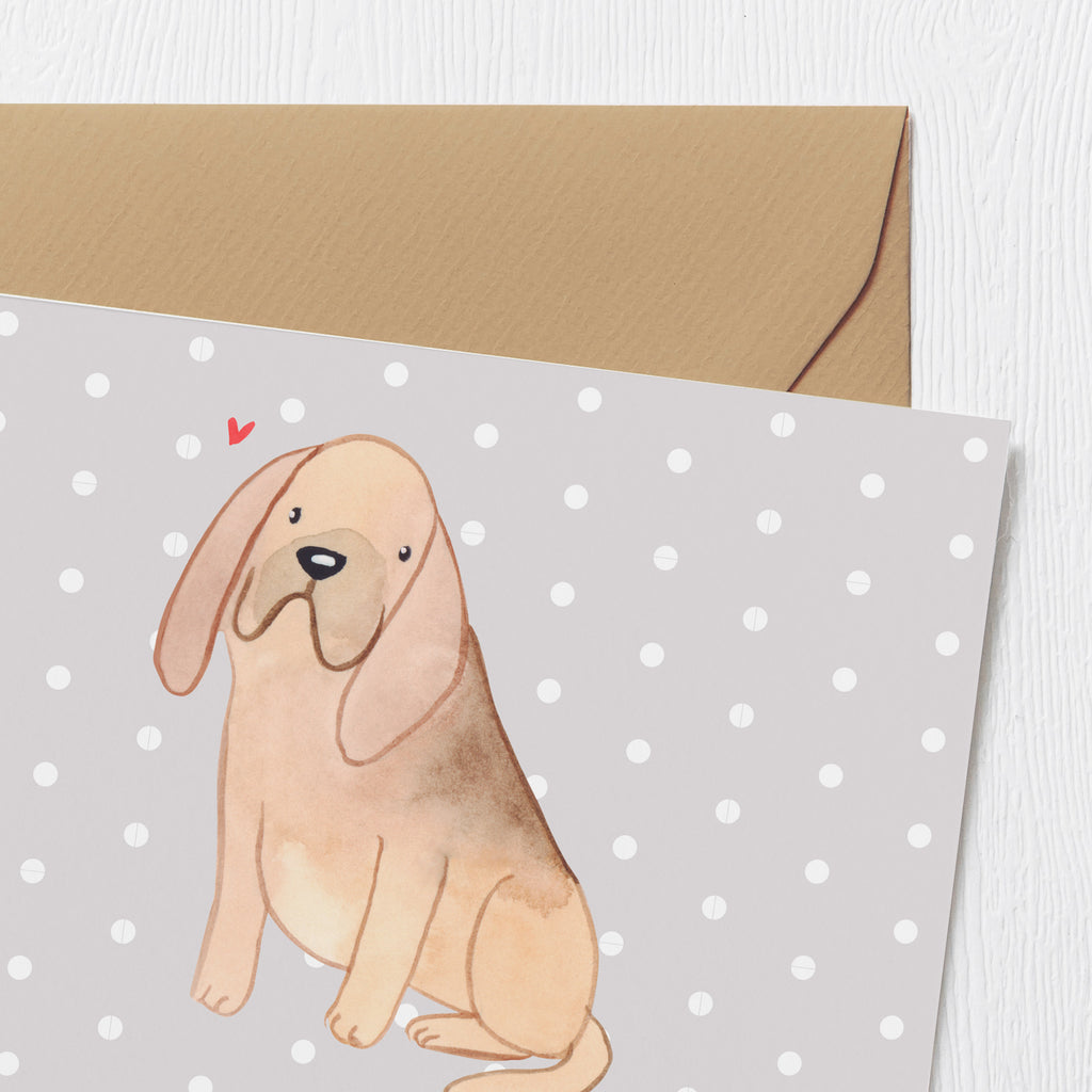 Personalisierte Deluxe Karte Bloodhound Lebensretter Personalisierte Grußkarte, Personalisiertere Klappkarte, Personalisierte Einladungskarte, Personalisierte Glückwunschkarte, Personalisierte Hochzeitskarte, Personalisierte Geburtstagskarte, Grußkarte mit Namen, Grußkarte selber drucken, Grußkarte selbst gestalten, Grußkarte mit persönlichen Nachrichten, Grußkarte als Geldgeschenk, Grußkarten personalisiert, Personalisierte Karte, Hund, Hunderasse, Rassehund, Hundebesitzer, Geschenk, Tierfreund, Schenken, Welpe, Bluthund, Bloodhound, St. Hubertushund, Chien de Saint Hubert