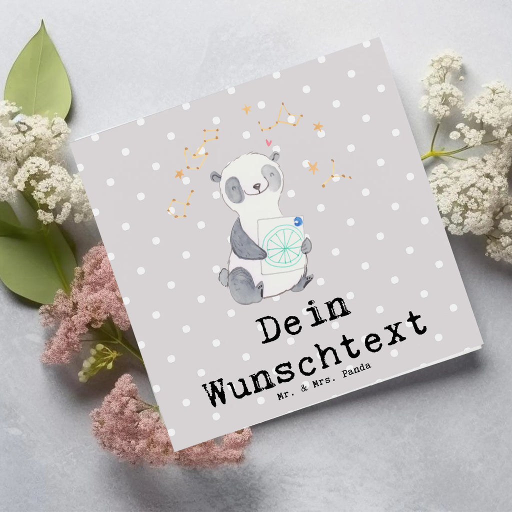 Personalisierte Deluxe Karte Panda Astrologie Personalisierte Grußkarte, Personalisiertere Klappkarte, Personalisierte Einladungskarte, Personalisierte Glückwunschkarte, Personalisierte Hochzeitskarte, Personalisierte Geburtstagskarte, Grußkarte mit Namen, Grußkarte selber drucken, Grußkarte selbst gestalten, Grußkarte mit persönlichen Nachrichten, Grußkarte als Geldgeschenk, Grußkarten personalisiert, Personalisierte Karte, Geschenk, Sport, Sportart, Hobby, Schenken, Danke, Dankeschön, Auszeichnung, Gewinn, Sportler, Astrologie, Horoskop, Sternbilder