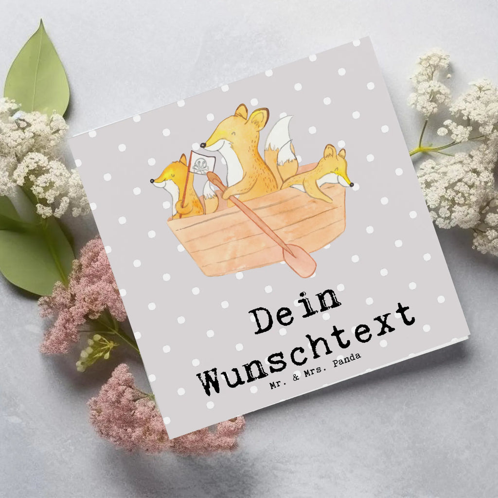 Personalisierte Deluxe Karte Fuchs Kanufahren Personalisierte Grußkarte, Personalisiertere Klappkarte, Personalisierte Einladungskarte, Personalisierte Glückwunschkarte, Personalisierte Hochzeitskarte, Personalisierte Geburtstagskarte, Grußkarte mit Namen, Grußkarte selber drucken, Grußkarte selbst gestalten, Grußkarte mit persönlichen Nachrichten, Grußkarte als Geldgeschenk, Grußkarten personalisiert, Personalisierte Karte, Geschenk, Sport, Sportart, Hobby, Schenken, Danke, Dankeschön, Auszeichnung, Gewinn, Sportler, Kanu fahren, Kanu Schule, Kanuverleih, Kanutour, Paddeltour