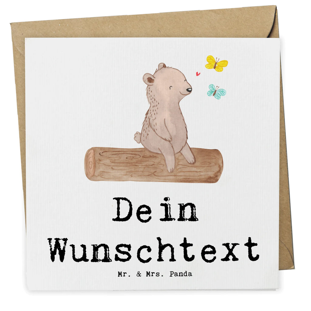 Personalisierte Deluxe Karte Bär Naturliebhaber Personalisierte Grußkarte, Personalisiertere Klappkarte, Personalisierte Einladungskarte, Personalisierte Glückwunschkarte, Personalisierte Hochzeitskarte, Personalisierte Geburtstagskarte, Grußkarte mit Namen, Grußkarte selber drucken, Grußkarte selbst gestalten, Grußkarte mit persönlichen Nachrichten, Grußkarte als Geldgeschenk, Grußkarten personalisiert, Personalisierte Karte, Geschenk, Sport, Sportart, Hobby, Schenken, Danke, Dankeschön, Auszeichnung, Gewinn, Sportler, Naturliebhaber, Outdoor, Wandern, Nature Lover