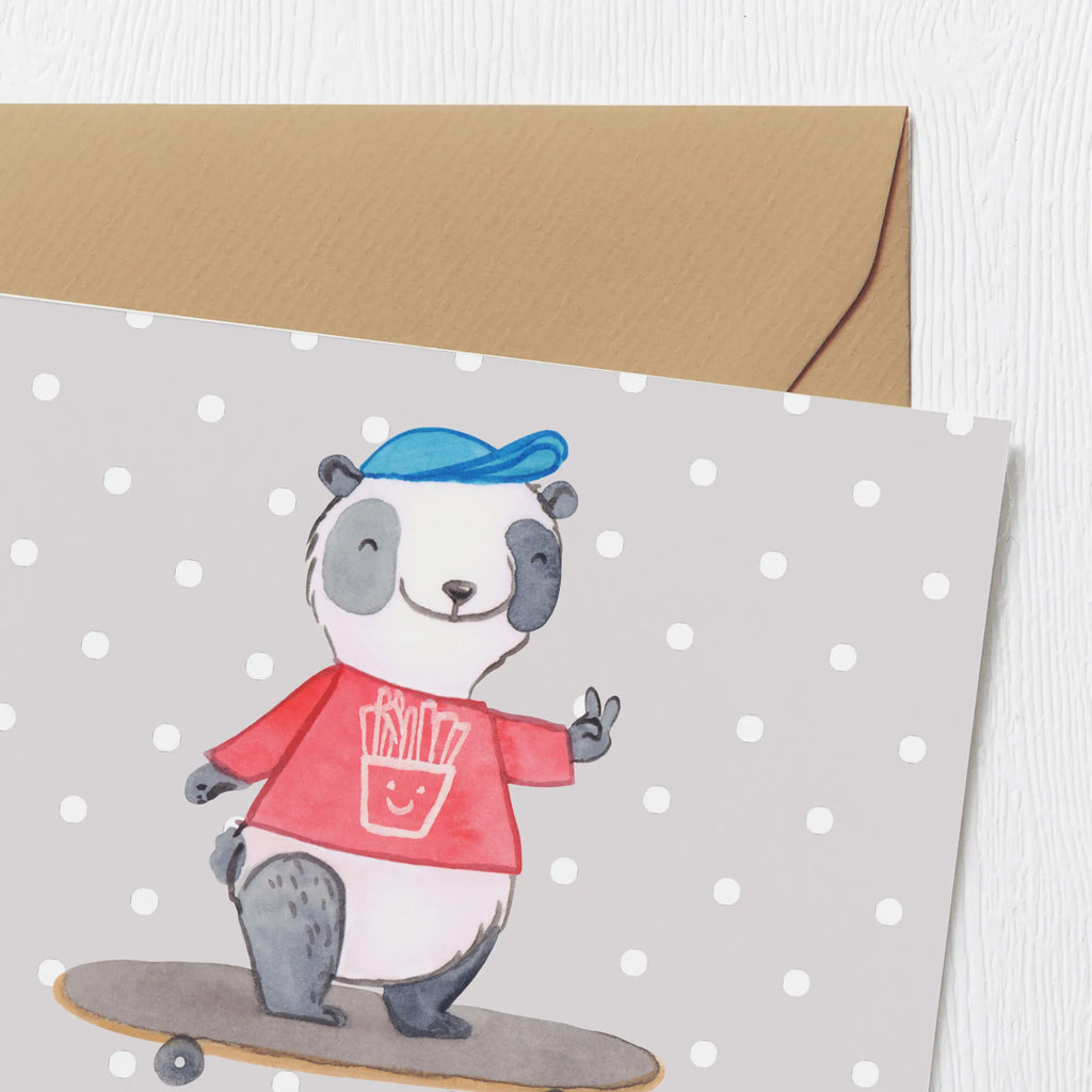 Personalisierte Deluxe Karte Panda Longboard fahren Personalisierte Grußkarte, Personalisiertere Klappkarte, Personalisierte Einladungskarte, Personalisierte Glückwunschkarte, Personalisierte Hochzeitskarte, Personalisierte Geburtstagskarte, Grußkarte mit Namen, Grußkarte selber drucken, Grußkarte selbst gestalten, Grußkarte mit persönlichen Nachrichten, Grußkarte als Geldgeschenk, Grußkarten personalisiert, Personalisierte Karte, Geschenk, Sport, Sportart, Hobby, Schenken, Danke, Dankeschön, Auszeichnung, Gewinn, Sportler, Longboard fahren, Skaten