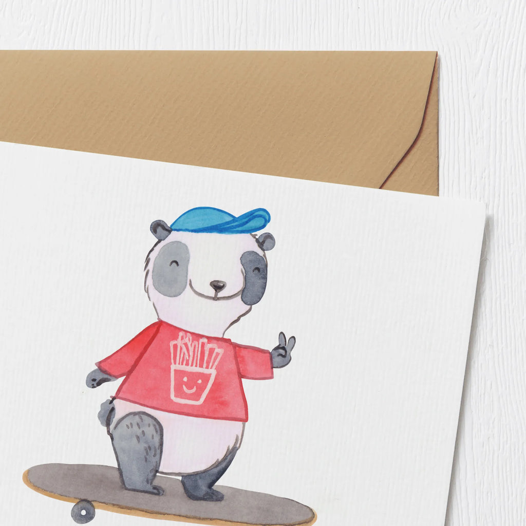 Personalisierte Deluxe Karte Panda Longboard fahren Personalisierte Grußkarte, Personalisiertere Klappkarte, Personalisierte Einladungskarte, Personalisierte Glückwunschkarte, Personalisierte Hochzeitskarte, Personalisierte Geburtstagskarte, Grußkarte mit Namen, Grußkarte selber drucken, Grußkarte selbst gestalten, Grußkarte mit persönlichen Nachrichten, Grußkarte als Geldgeschenk, Grußkarten personalisiert, Personalisierte Karte, Geschenk, Sport, Sportart, Hobby, Schenken, Danke, Dankeschön, Auszeichnung, Gewinn, Sportler, Longboard fahren, Skaten