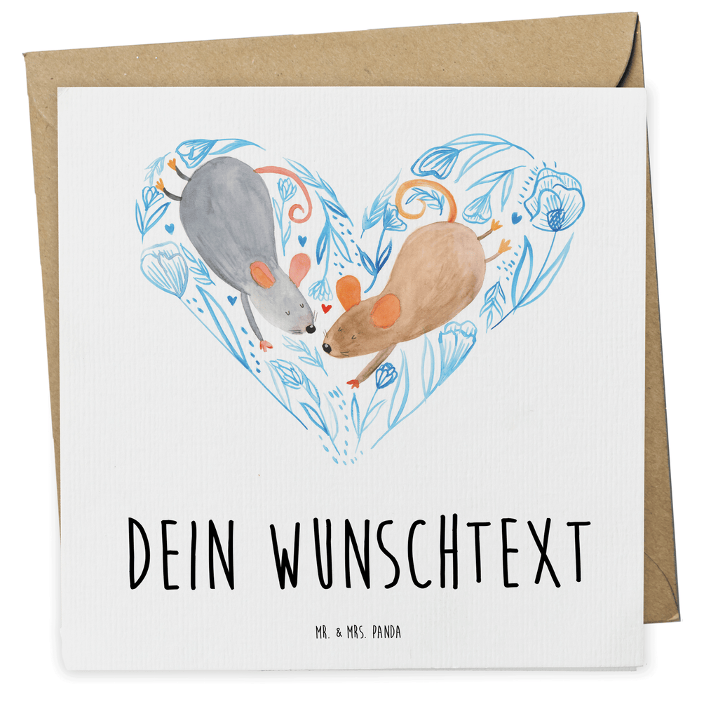 Personalisierte Deluxe Karte Hochzeit Mäuse Herz Personalisierte Grußkarte, Personalisiertere Klappkarte, Personalisierte Einladungskarte, Personalisierte Glückwunschkarte, Personalisierte Hochzeitskarte, Personalisierte Geburtstagskarte, Grußkarte mit Namen, Grußkarte selber drucken, Grußkarte selbst gestalten, Grußkarte mit persönlichen Nachrichten, Grußkarte als Geldgeschenk, Grußkarten personalisiert, Personalisierte Karte, Hochzeit, Hochzeitsgeschenk, Ehe, Hochzeitsfeier, Trauung, Trauungsgeschenk, Hochzeitskarte, Verlobungsfeier, Verlobungsgeschenk, Hochzeitsgeschenkideen, Hochzeitsgeschenke für Brautpaar, Maus, Mäuse, Paar, Liebe, Freund, Freundin, Paargeschenk